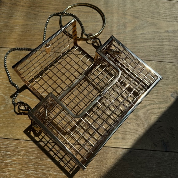 Rose Gold Martine Ali Cage Bag - Picture 9 of 13